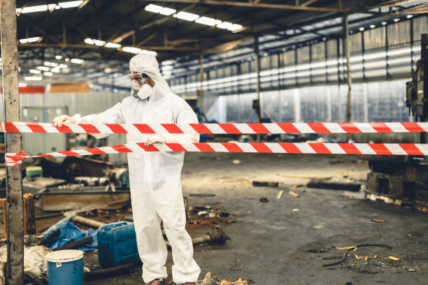 Professional Odor Removal technician working in Navarre, OH